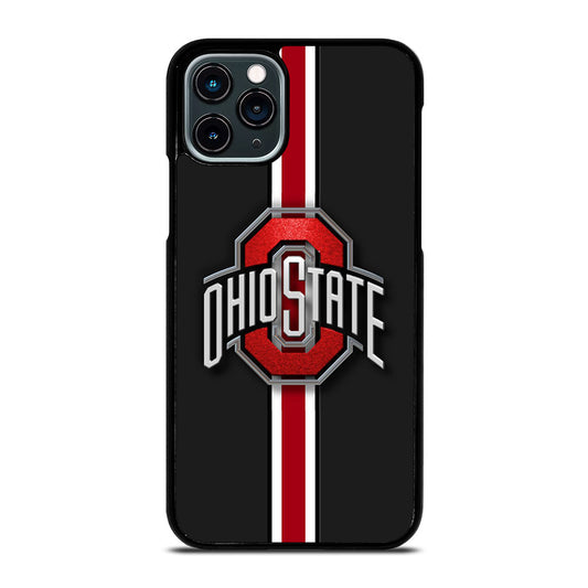 OHIO STATE BUCKEYES STRIPE LOGO iPhone 11 Pro Case Cover