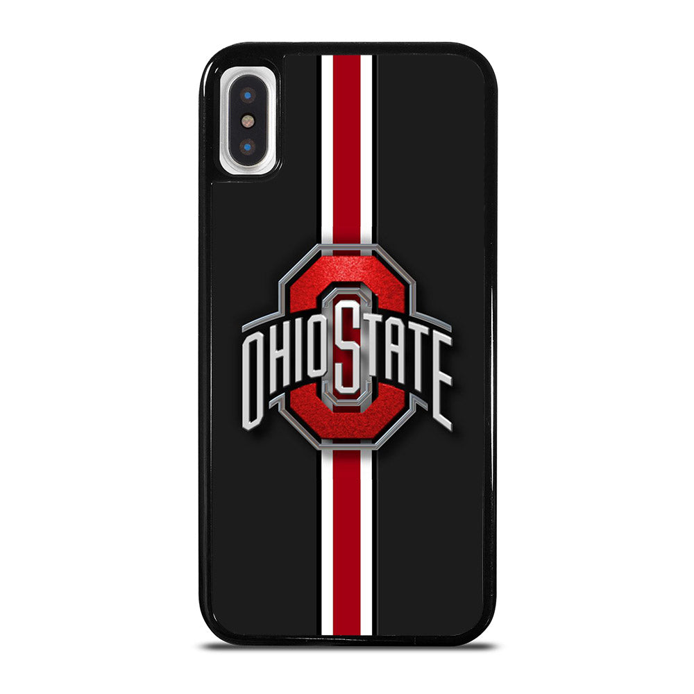 OHIO STATE BUCKEYES STRIPE LOGO iPhone X / XS Case Cover