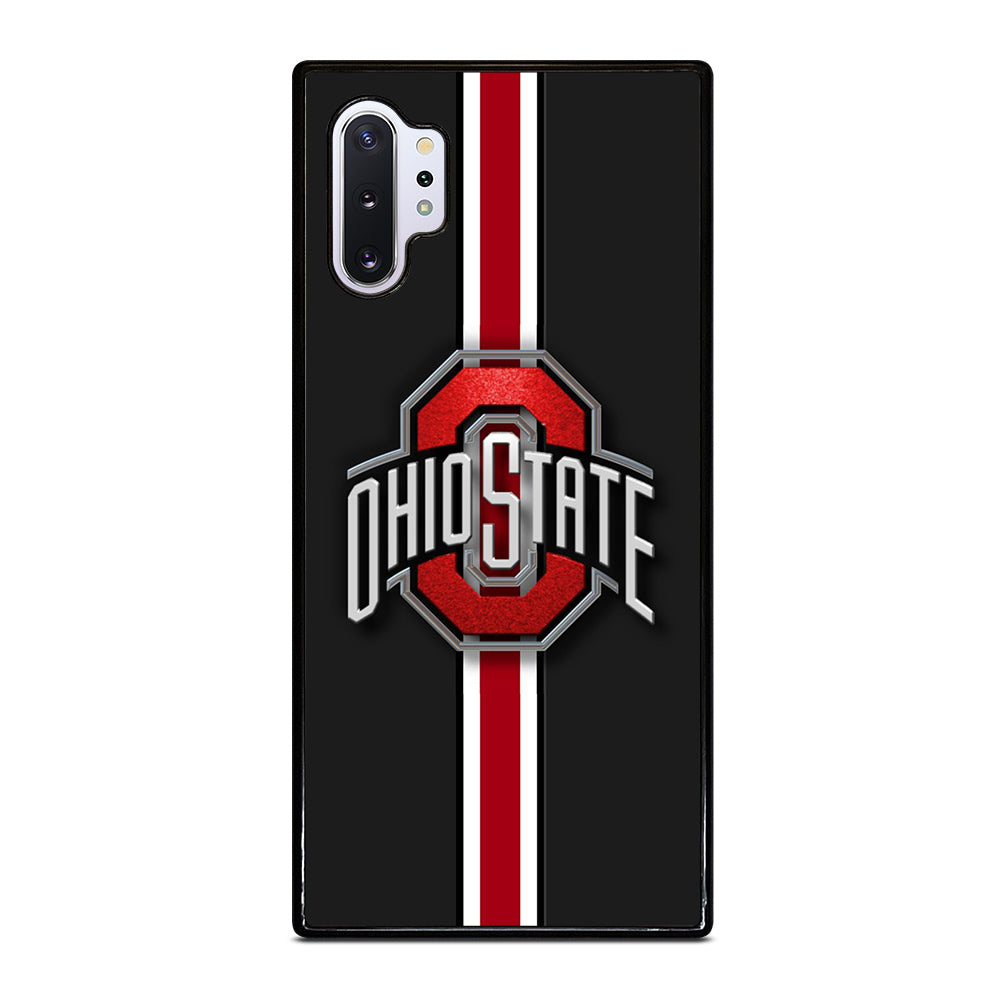 OHIO STATE BUCKEYES STRIPE LOGO Samsung Galaxy Note 10 Plus Case Cover