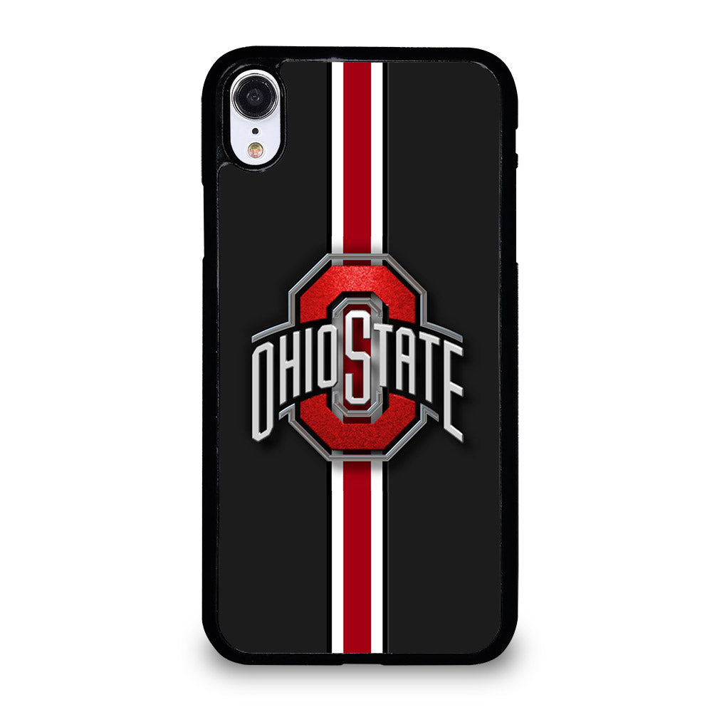 OHIO STATE BUCKEYES STRIPE LOGO iPhone XR Case Cover