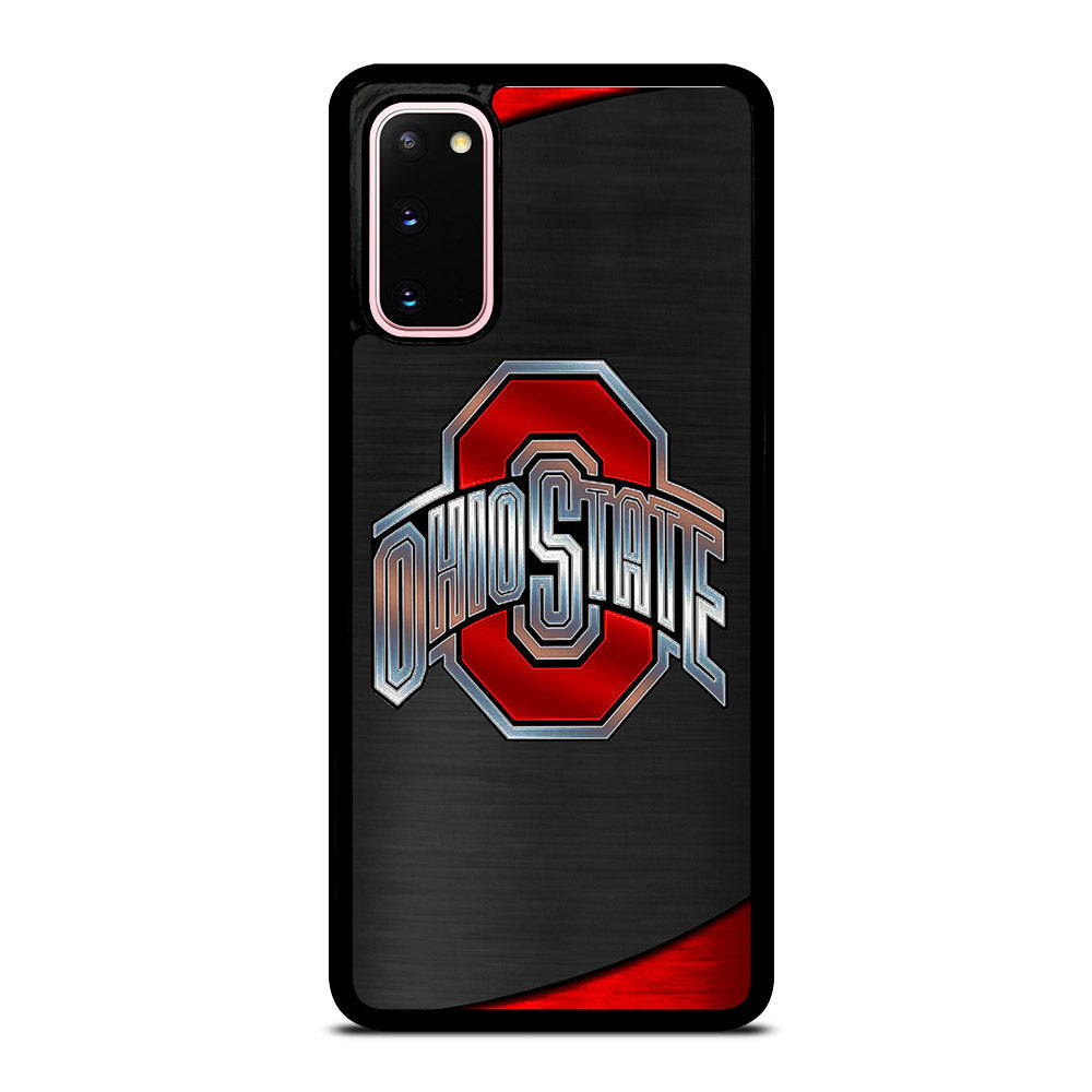 OHIO STATE BUCKEYES METAL LOGO Samsung Galaxy S20 Case Cover