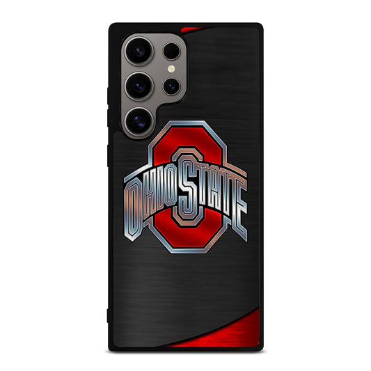OHIO STATE BUCKEYES METAL LOGO Samsung Galaxy S24 Ultra Case Cover
