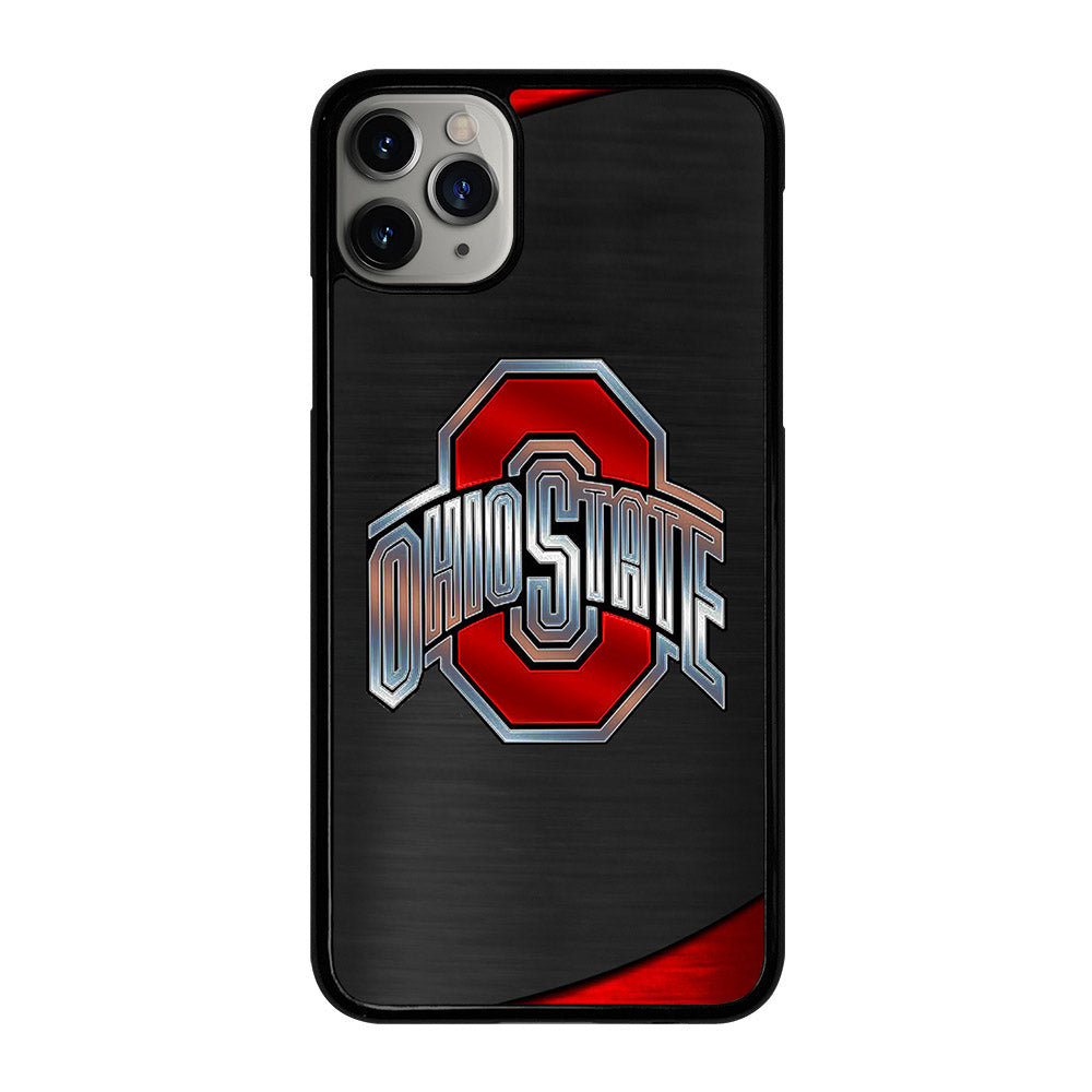 OHIO STATE BUCKEYES METAL LOGO iPhone 11 Pro Max Case Cover