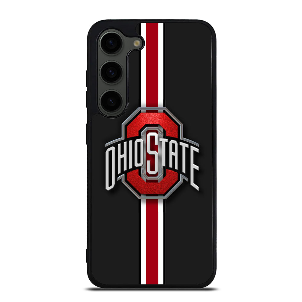 OHIO STATE BUCKEYES STRIPE LOGO Samsung Galaxy S23 Plus Case Cover