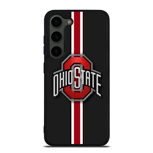 OHIO STATE BUCKEYES STRIPE LOGO Samsung Galaxy S23 Plus Case Cover