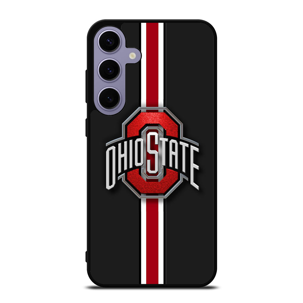 OHIO STATE BUCKEYES STRIPE LOGO Samsung Galaxy S24 Plus Case Cover