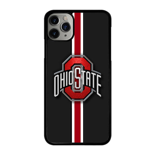 OHIO STATE BUCKEYES STRIPE LOGO iPhone 11 Pro Max Case Cover