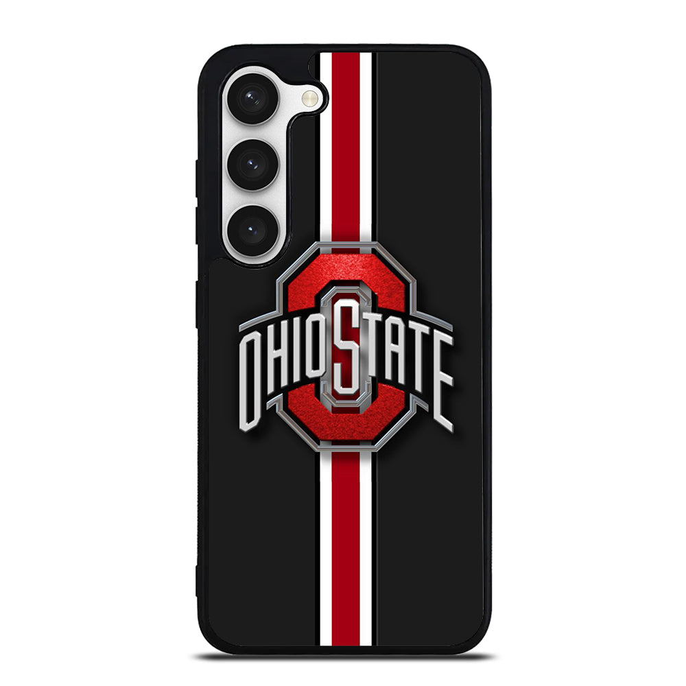 OHIO STATE BUCKEYES STRIPE LOGO Samsung Galaxy S23 Case Cover