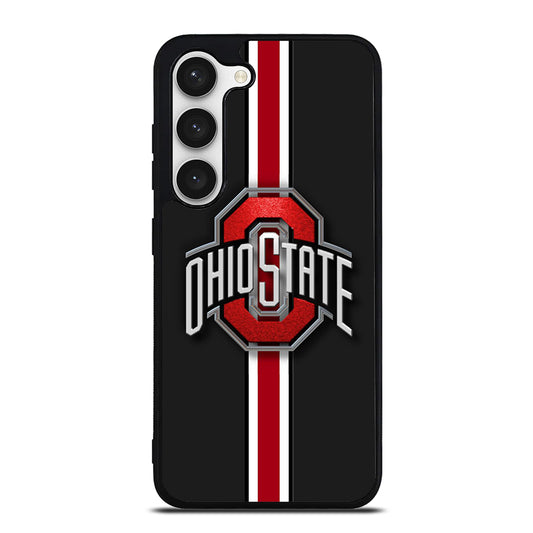 OHIO STATE BUCKEYES STRIPE LOGO Samsung Galaxy S23 Case Cover
