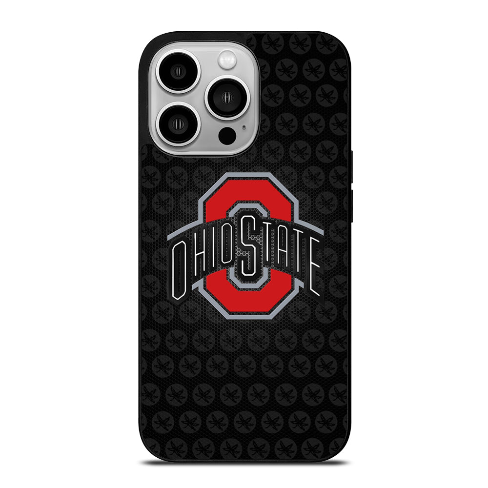 OHIO STATE MARIJUANA LOGO iPhone 14 Pro Case Cover