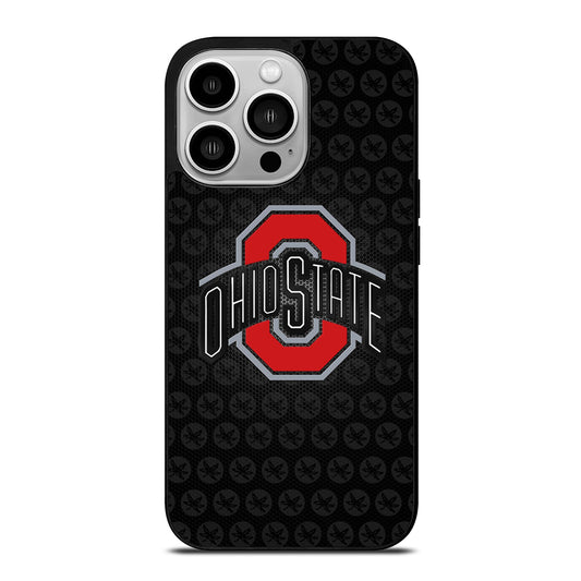 OHIO STATE MARIJUANA LOGO iPhone 14 Pro Case Cover