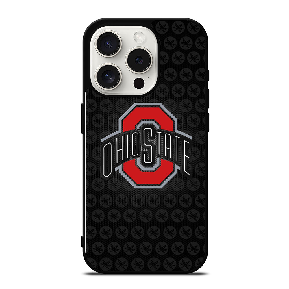 OHIO STATE MARIJUANA LOGO iPhone 15 Pro Case Cover
