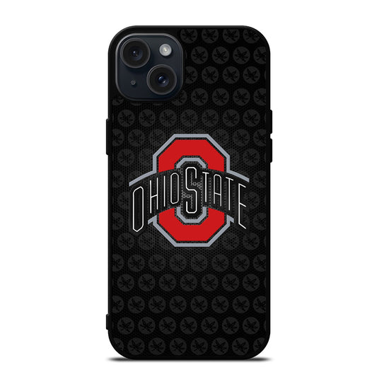 OHIO STATE MARIJUANA LOGO iPhone 15 Plus Case Cover