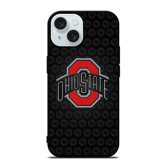 OHIO STATE MARIJUANA LOGO iPhone 15 Case Cover