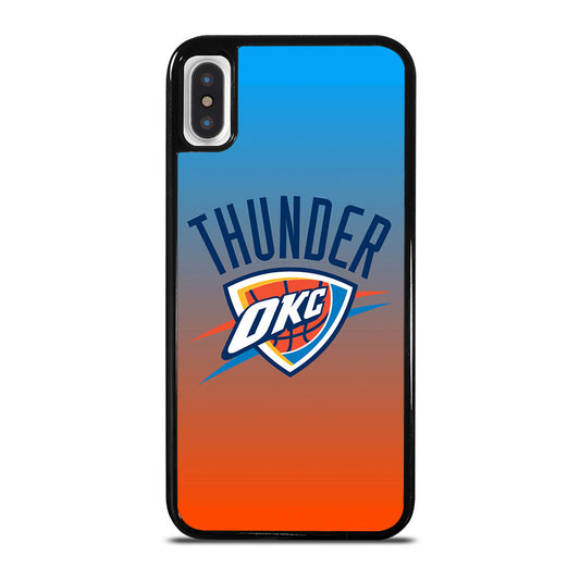 OKLAHOMA CITY THUNDER LOGO 1 iPhone X / XS Case Cover