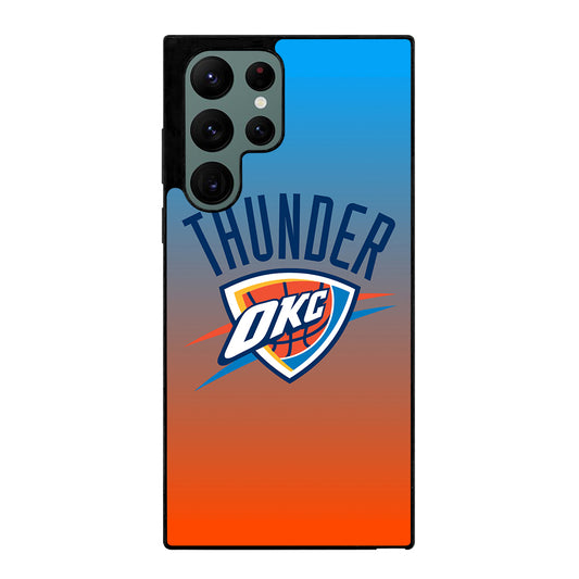 OKLAHOMA CITY THUNDER LOGO 1 Samsung Galaxy S22 Ultra Case Cover