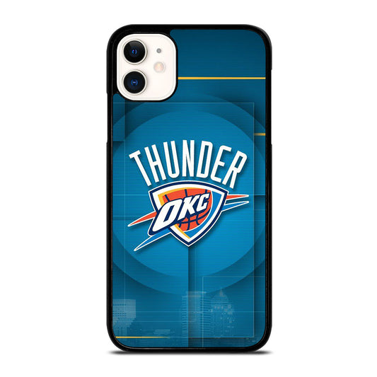 OKLAHOMA CITY THUNDER LOGO 2 iPhone 11 Case Cover