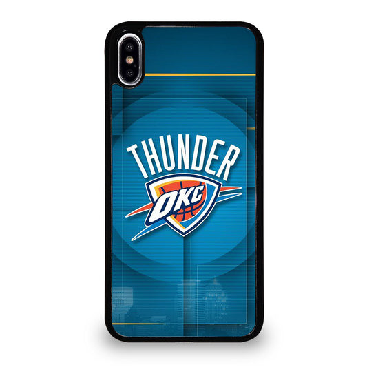 OKLAHOMA CITY THUNDER LOGO 2 iPhone XS Max Case Cover