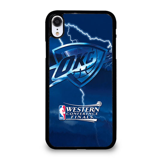 OKLAHOMA CITY THUNDER LOGO 3 iPhone XR Case Cover