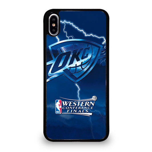 OKLAHOMA CITY THUNDER LOGO 3 iPhone XS Max Case Cover