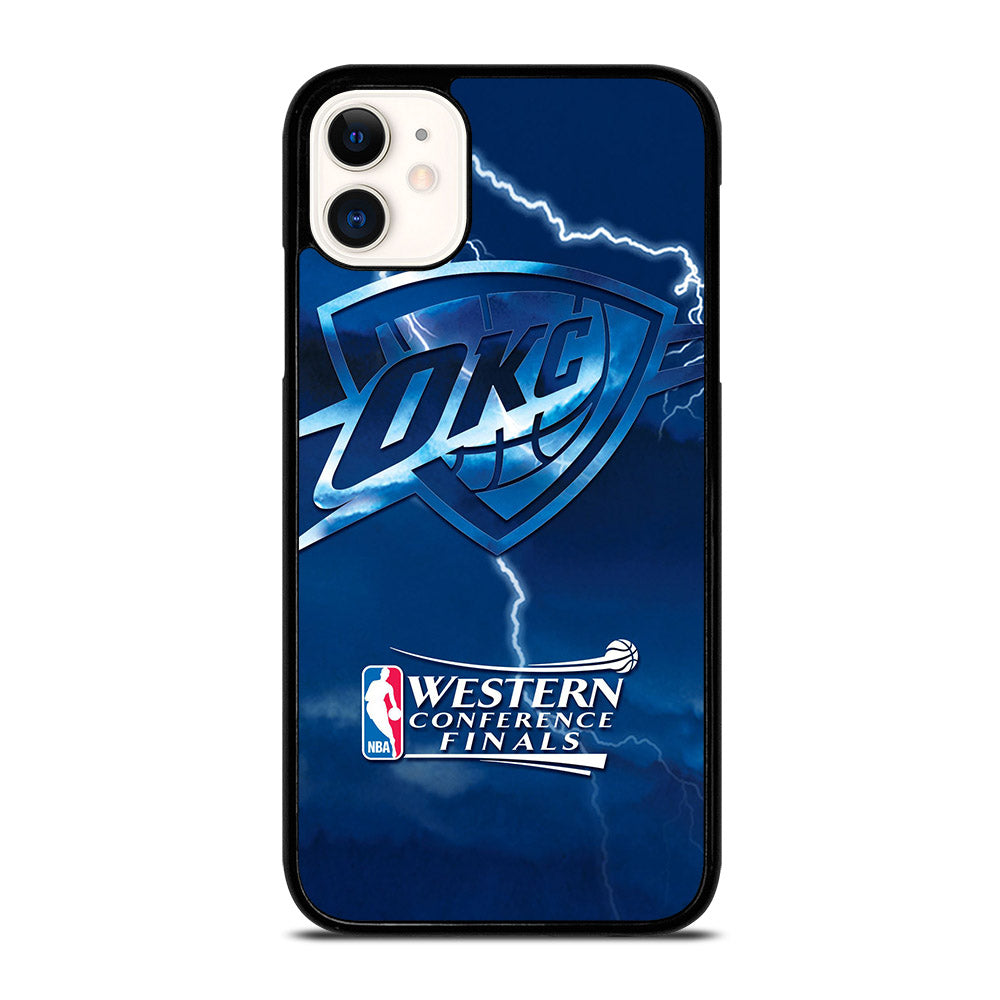 OKLAHOMA CITY THUNDER LOGO 3 iPhone 11 Case Cover