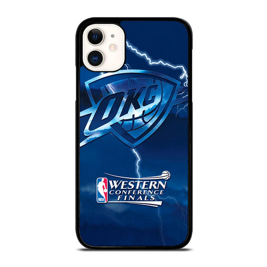 OKLAHOMA CITY THUNDER LOGO 3 iPhone 11 Case Cover