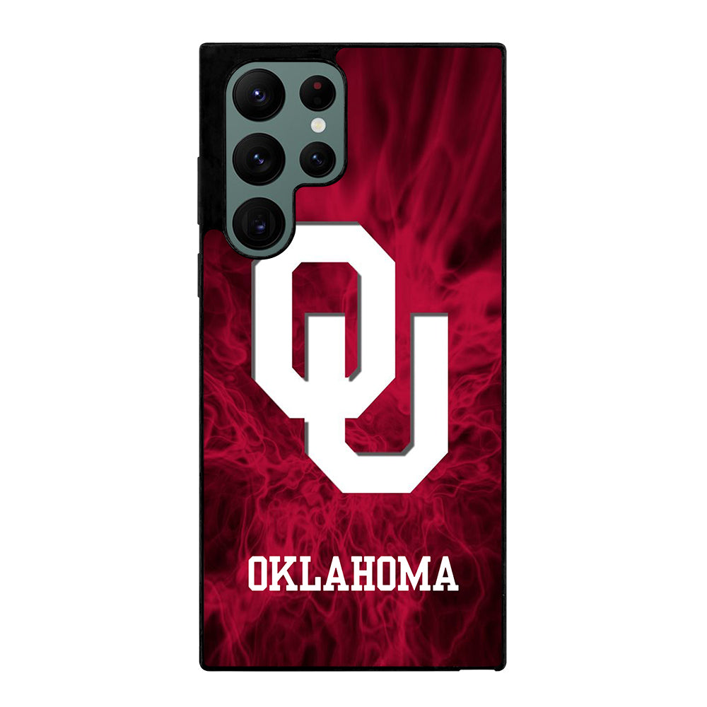 OKLAHOMA SOONERS FOOTBALL TEAM LOGO Samsung Galaxy S22 Ultra Case Cover