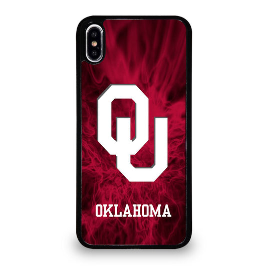 OKLAHOMA SOONERS FOOTBALL TEAM LOGO iPhone XS Max Case Cover