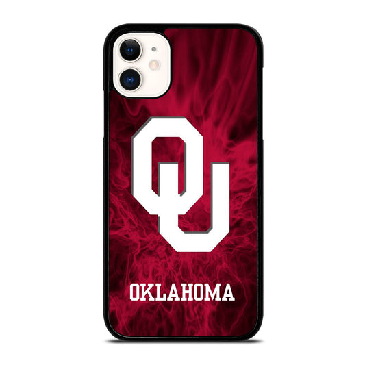 OKLAHOMA SOONERS FOOTBALL TEAM LOGO iPhone 11 Case Cover