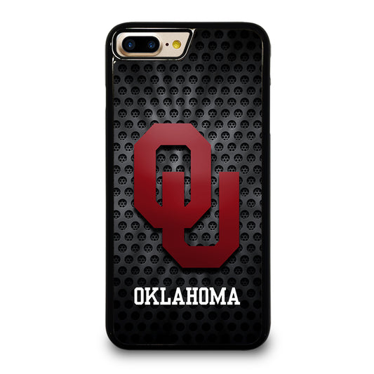 OKLAHOMA SOONERS NFL METAL LOGO iPhone 7 / 8 Plus Case Cover