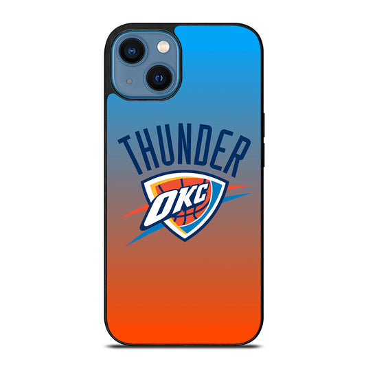 OKLAHOMA CITY THUNDER LOGO 1 iPhone 14 Case Cover