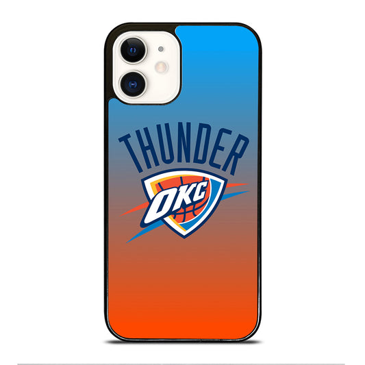 OKLAHOMA CITY THUNDER LOGO 1 iPhone 12 Case Cover