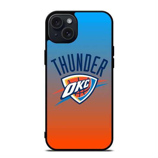 OKLAHOMA CITY THUNDER LOGO 1 iPhone 15 Plus Case Cover