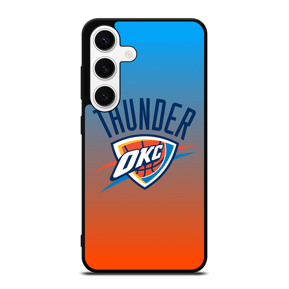 OKLAHOMA CITY THUNDER LOGO 1 Samsung Galaxy S24 Case Cover