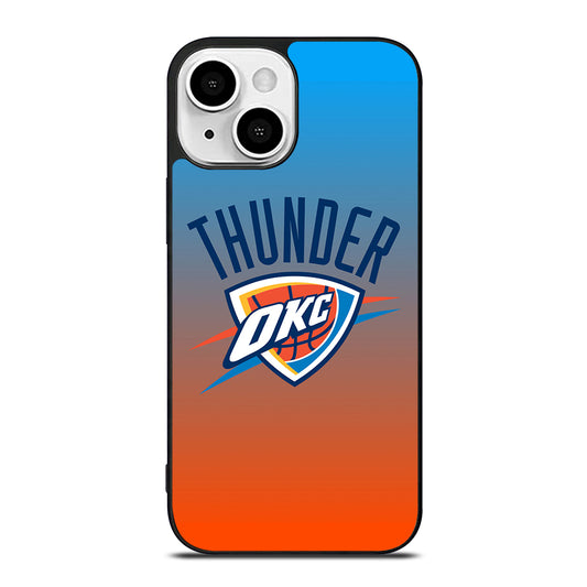 OKLAHOMA CITY THUNDER LOGO 1 iPhone 13 Mini Case Cover