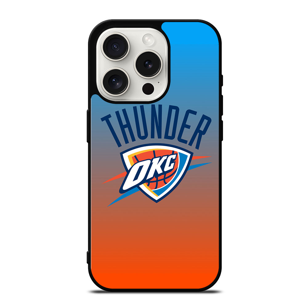OKLAHOMA CITY THUNDER LOGO 1 iPhone 15 Pro Case Cover