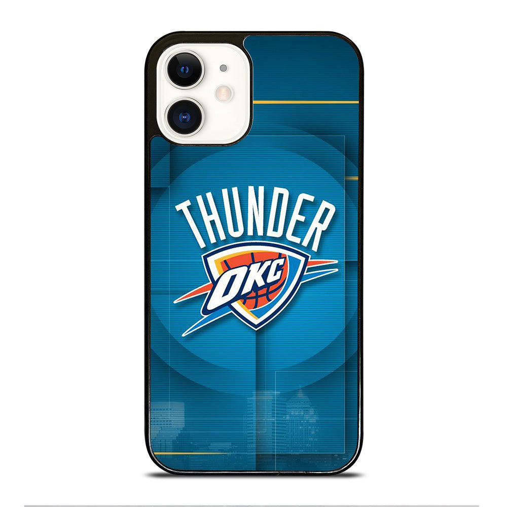 OKLAHOMA CITY THUNDER LOGO 2 iPhone 12 Case Cover