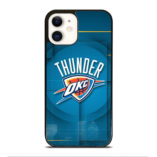 OKLAHOMA CITY THUNDER LOGO 2 iPhone 12 Case Cover