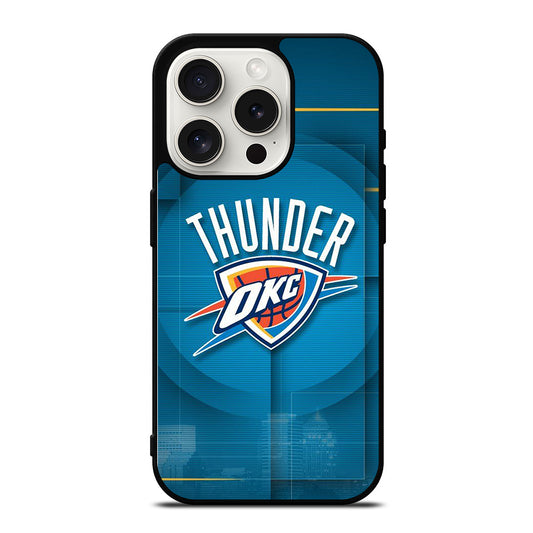 OKLAHOMA CITY THUNDER LOGO 2 iPhone 15 Pro Case Cover