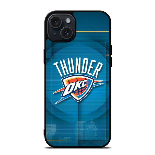 OKLAHOMA CITY THUNDER LOGO 2 iPhone 15 Plus Case Cover