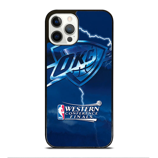 OKLAHOMA CITY THUNDER LOGO 3 iPhone 12 Pro Case Cover
