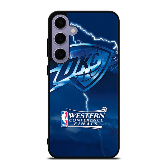 OKLAHOMA CITY THUNDER LOGO 3 Samsung Galaxy S24 Plus Case Cover