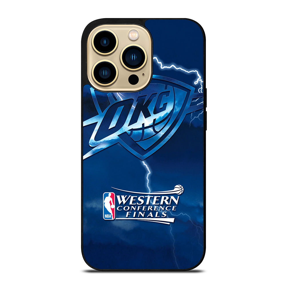 OKLAHOMA CITY THUNDER LOGO 3 iPhone 14 Pro Max Case Cover