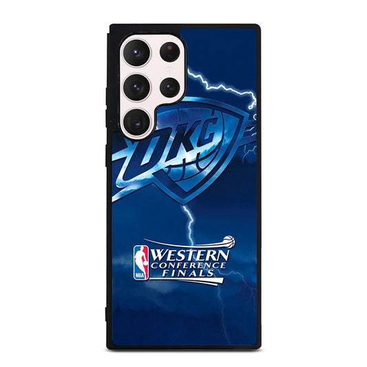 OKLAHOMA CITY THUNDER LOGO 3 Samsung Galaxy S23 Ultra Case Cover