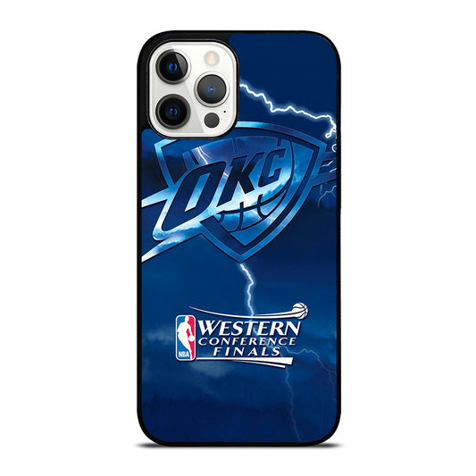 OKLAHOMA CITY THUNDER LOGO 3 iPhone 12 Pro Max Case Cover