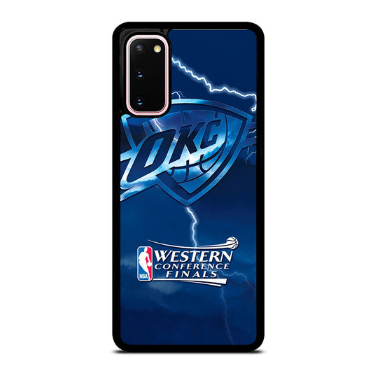OKLAHOMA CITY THUNDER LOGO 3 Samsung Galaxy S20 Case Cover