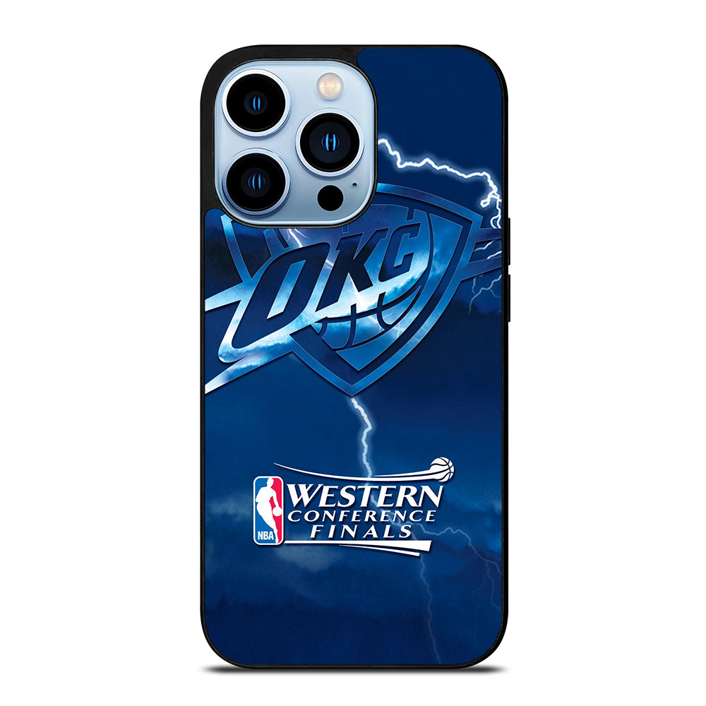 OKLAHOMA CITY THUNDER LOGO 3 iPhone 13 Pro Max Case Cover