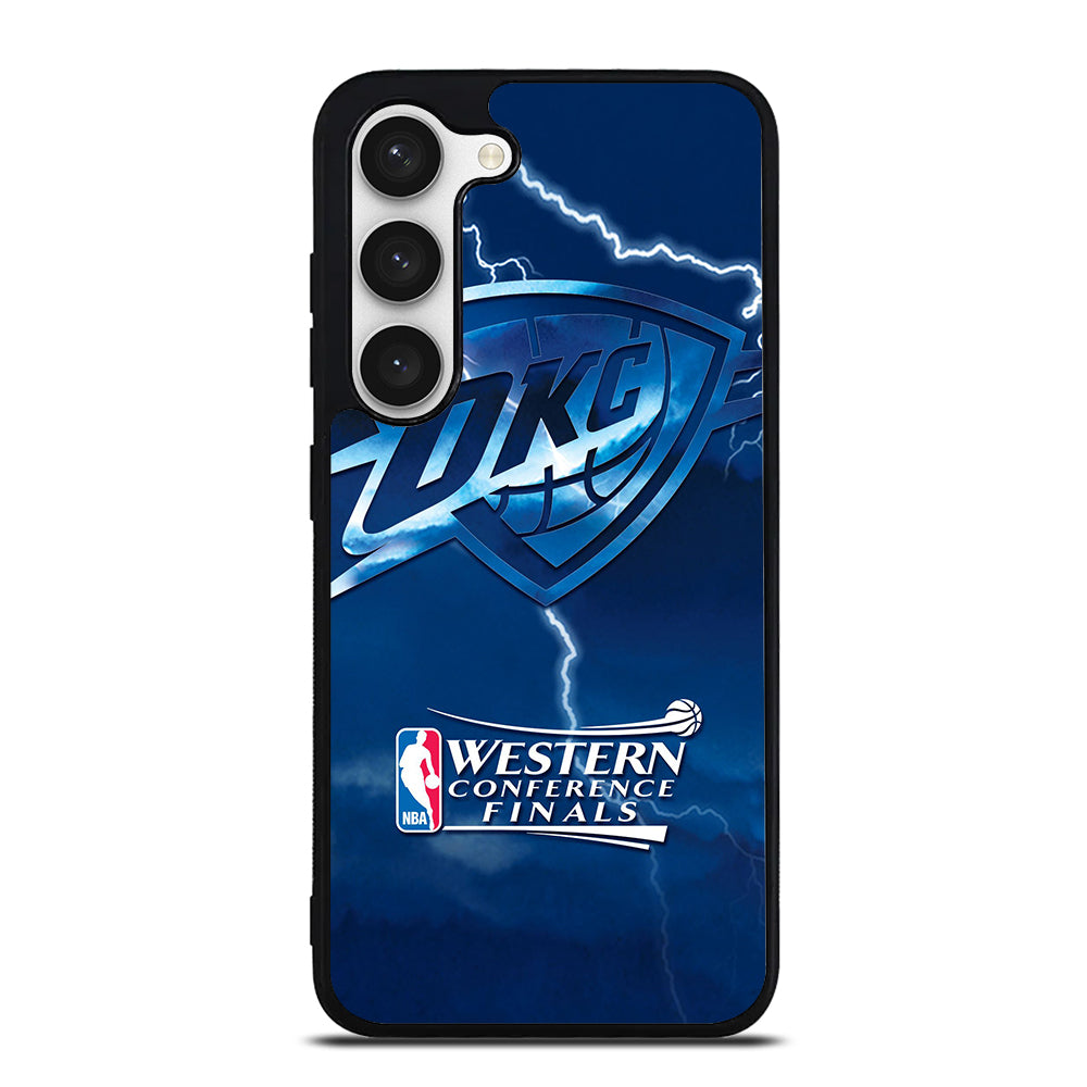 OKLAHOMA CITY THUNDER LOGO 3 Samsung Galaxy S23 Case Cover