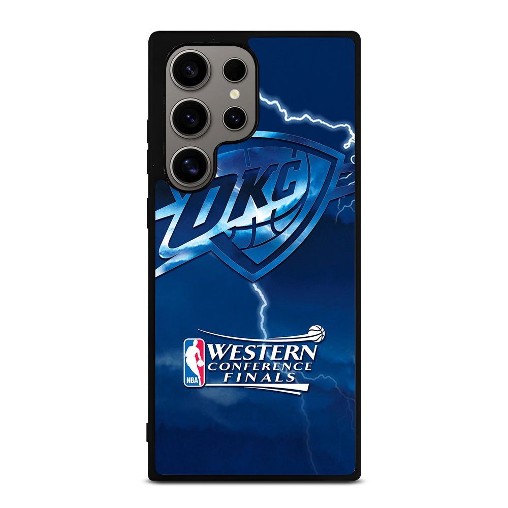 OKLAHOMA CITY THUNDER LOGO 3 Samsung Galaxy S24 Ultra Case Cover