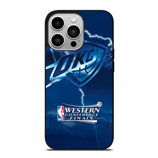 OKLAHOMA CITY THUNDER LOGO 3 iPhone 14 Pro Case Cover